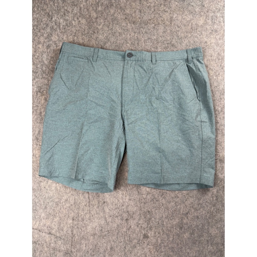 Orvis Shorts Mens 40 Green Tech Performance Flat Front Hiking Fishing Classic 9"